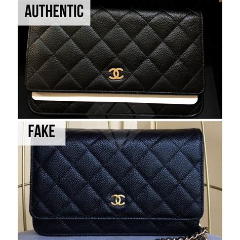 chanel fake or real|authentic chanel wallet on chain.